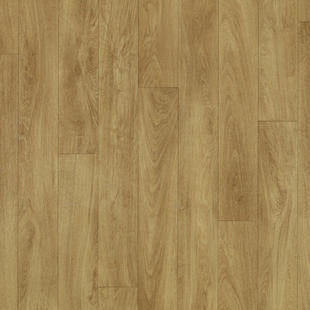 Tarkett Safetred Wood Traditional Oak Light PVC Flooring - R10 Slip Resistance, Super Matt PUR Finish, Phthalate-Free, Low VOC, 40% Recycled Content