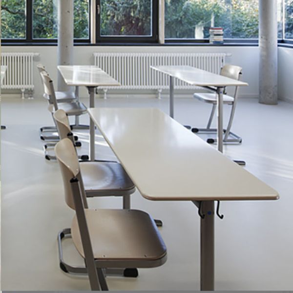 Gerflor Uni Walton Warm Concrete Grey Linoleum Wear & Tear Resistant Floorcovering Roll