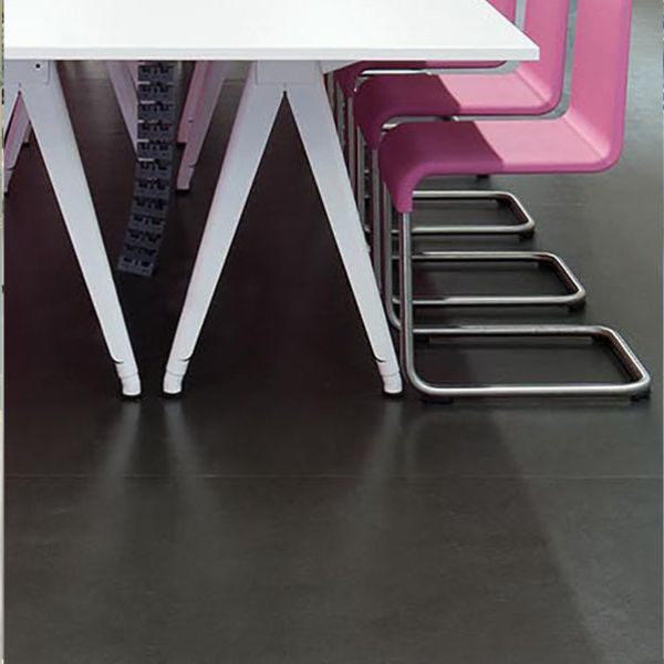 Gerflor Uni Walton Warm Concrete Grey Linoleum Wear & Tear Resistant Floorcovering Roll