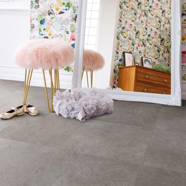 Polyflor Colonia Stone PUR Refined Concrete Luxury Vinyl Tile