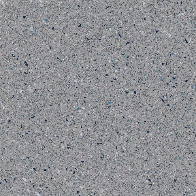  Vinyl Flooring - Starburst Design, PUR Finish, Adhered