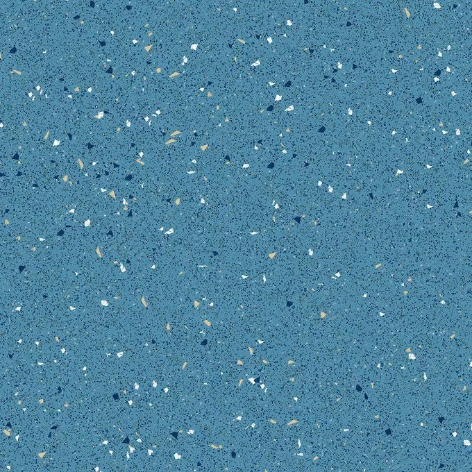  Vinyl Sheet - Calcite Blue, PUR Finish