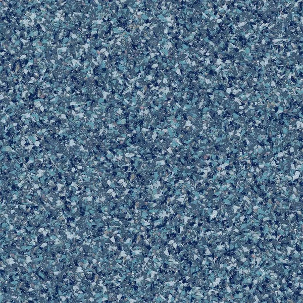  Vinyl Sheet Safety Flooring _ South Sea, PUR Finish, Adhered