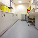 Polysafe Vinyl Safety Flooring, Slip-Resistant, Steel Blue
