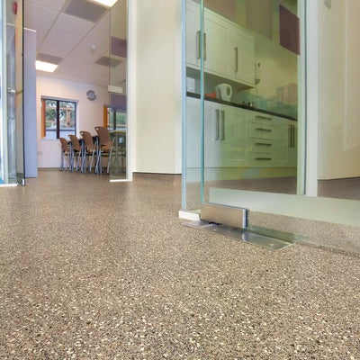 Polysafe Vogue Ultra Marine Slip-Resistant Vinyl Safety Flooring Roll