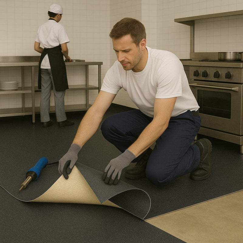 SafeStepX Safety Flooring – Slip-Resistant Vinyl