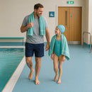 Polysafe Vinyl Safety Flooring – Cool Aqua, Slip Resistant