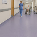 Polysafe Vinyl Sheet Flooring – Slip Resistant, Lilac Blue