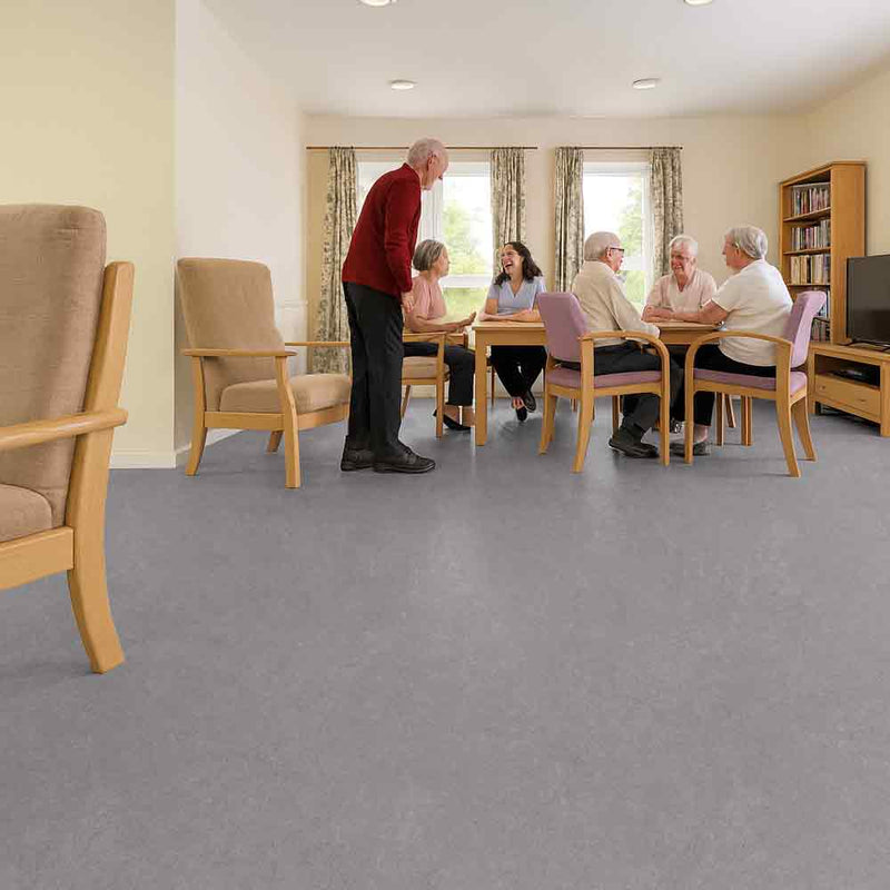 Zyrphan Floctave Chant Flooring Roll – Low Slip, 15-Year Life, Sound Insulation