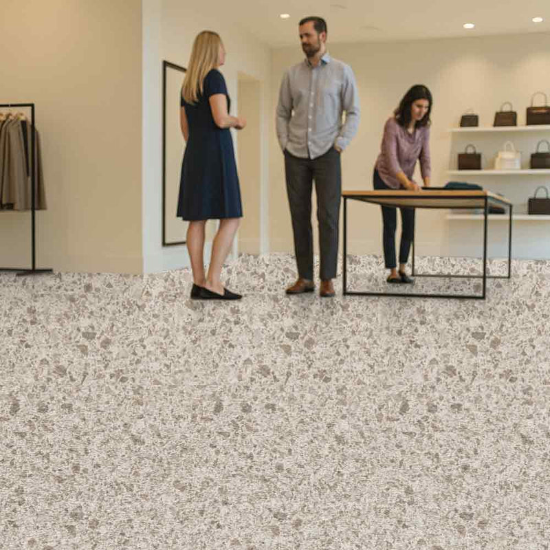 Zyrphan Floctave Flooring Roll – Brass, Low Slip, Acoustic Comfort