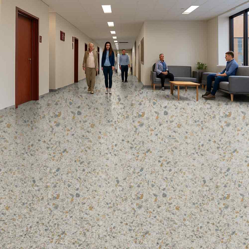 Zyrphan Floctave Flooring Roll – Musette, Low-Slip, 15 dB Insulation