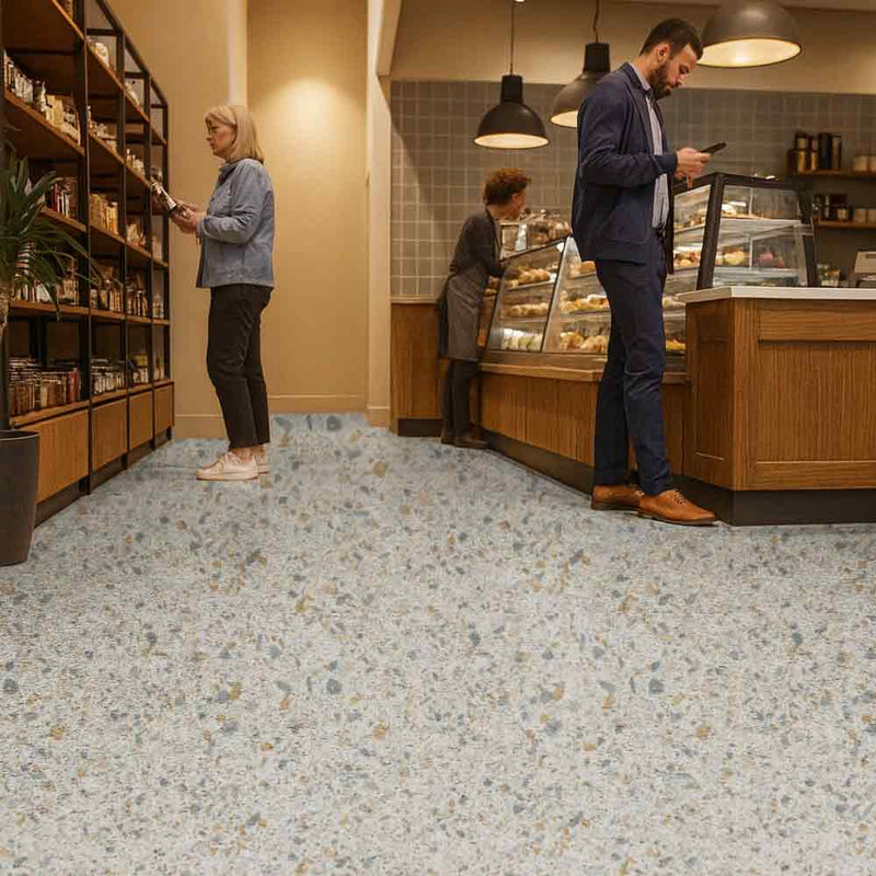 Zyrphan Floctave Flooring Roll – Musette, Low-Slip, 15 dB Insulation