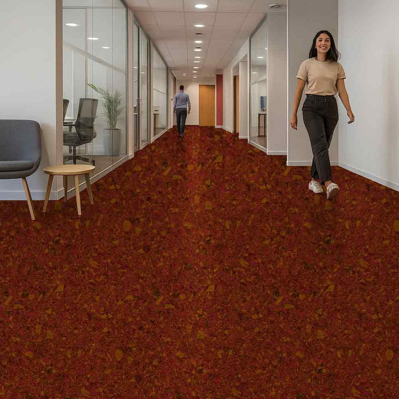 Zyrphan Floctave Flooring Roll – Orfeo,  Low Slip, 15 dB Sound Insulation