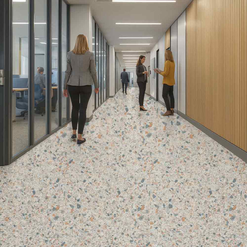 Zyrphan Floctave Flooring Roll – Serpent,  Low Slip, 15 dB Sound Insulation