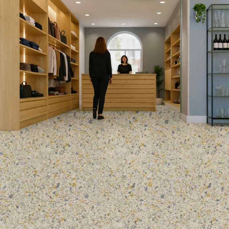 Zyrphan Floctave Flooring Roll – Volta Low Slip, 15 dB Sound Insulation