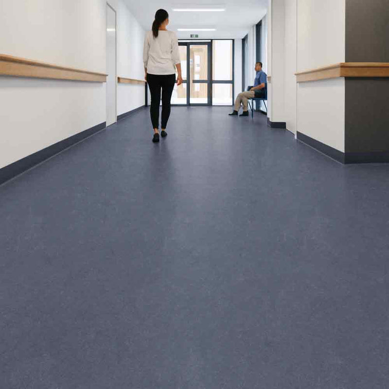 Zyrphan Floctave Metal Flooring Roll – Low Slip, Sound Insulation, 15-Year Life