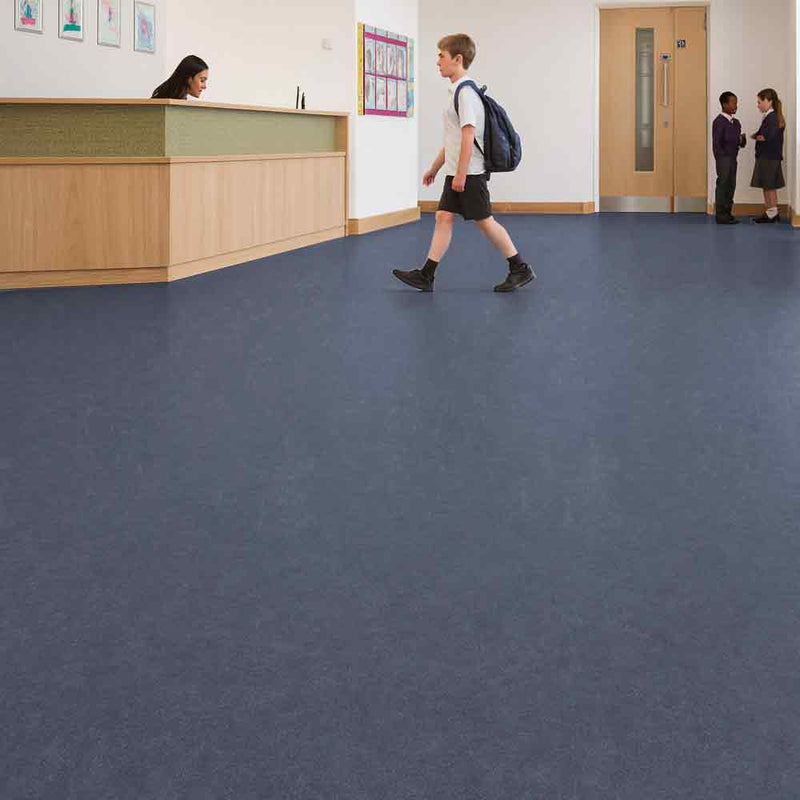 Zyrphan Floctave Metal Flooring Roll – Low Slip, Sound Insulation, 15-Year Life
