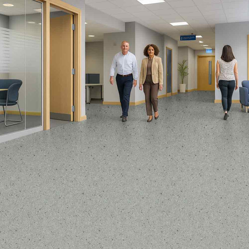 Zyrphan Floctave Trombone Flooring Roll – Low Slip, 15 dB Sound Insulation