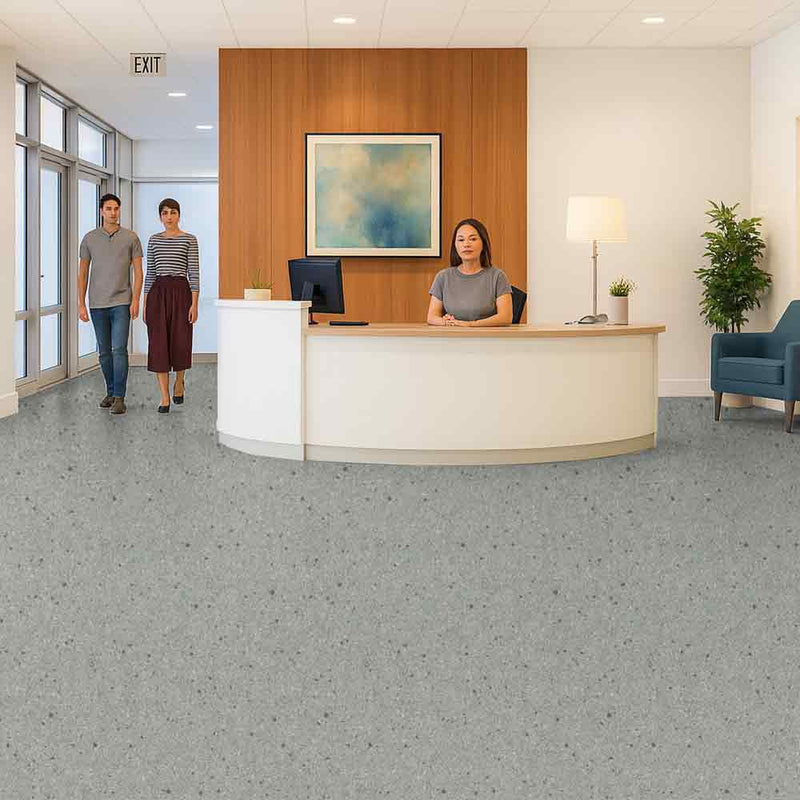 Zyrphan Floctave Trombone Flooring Roll – Low Slip, 15 dB Sound Insulation
