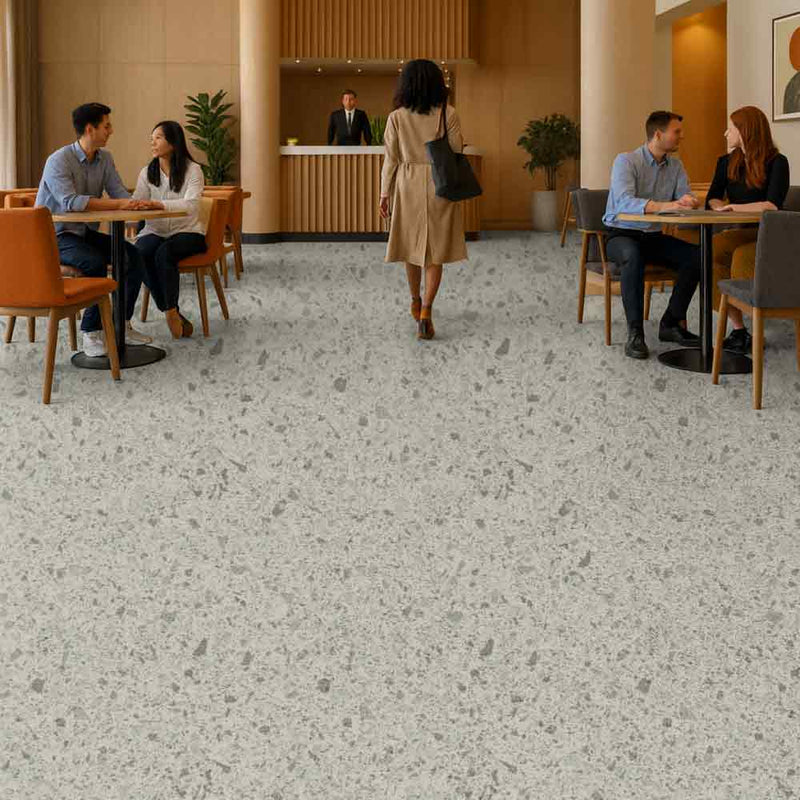 Zyrphan Floctave Flooring Roll Chromatic – Comfortable, Low-Slip Sheet
