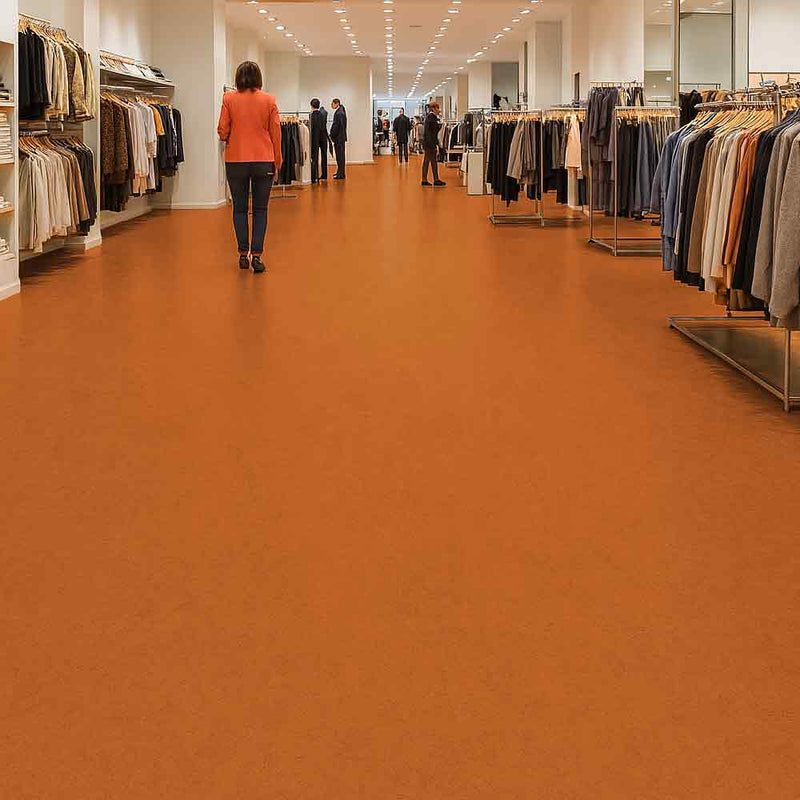 Zyrphan Floctave Flooring Roll – Salsa, LRV 20, Low‑Slip, 2.85 mm