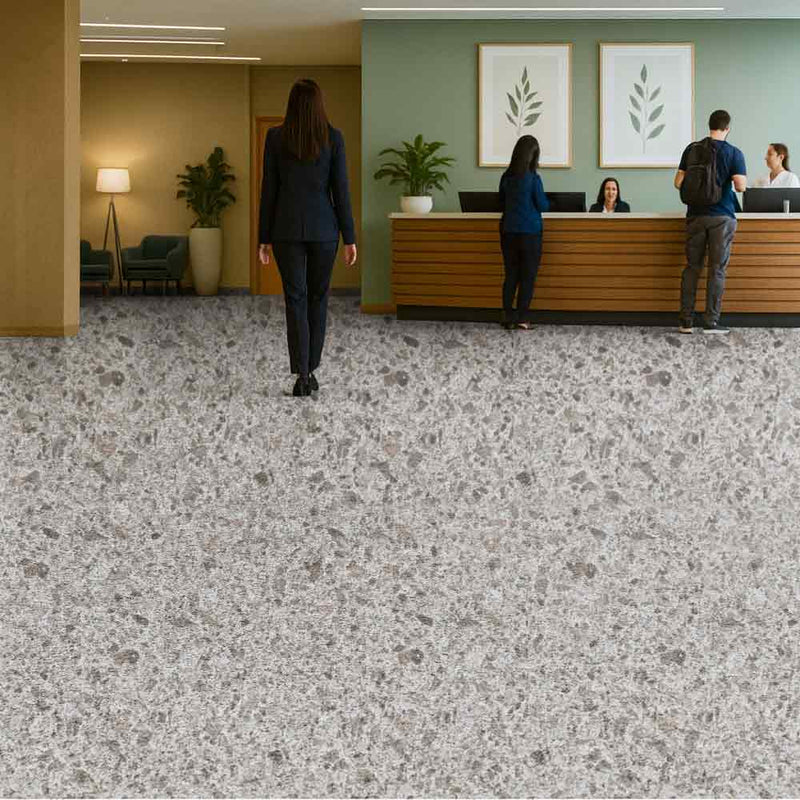 Zyrphan Floctave Flooring Roll – Woodwind,  Low Slip, 15 dB Sound Insulation