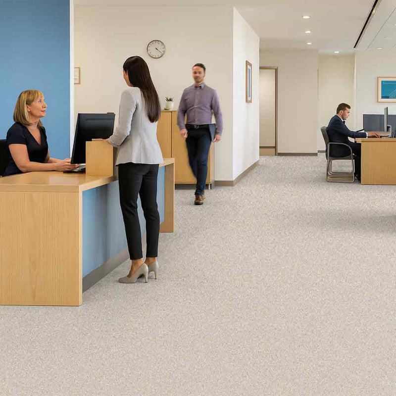 Zyrphan Florvantis Crème Caramel – 2.4mm Adhesive‑Free Vinyl Flooring Roll