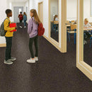 Zyrphan Florvantis Safety Flooring Roll – Adhesive-Free, Low Slip, Black Sand