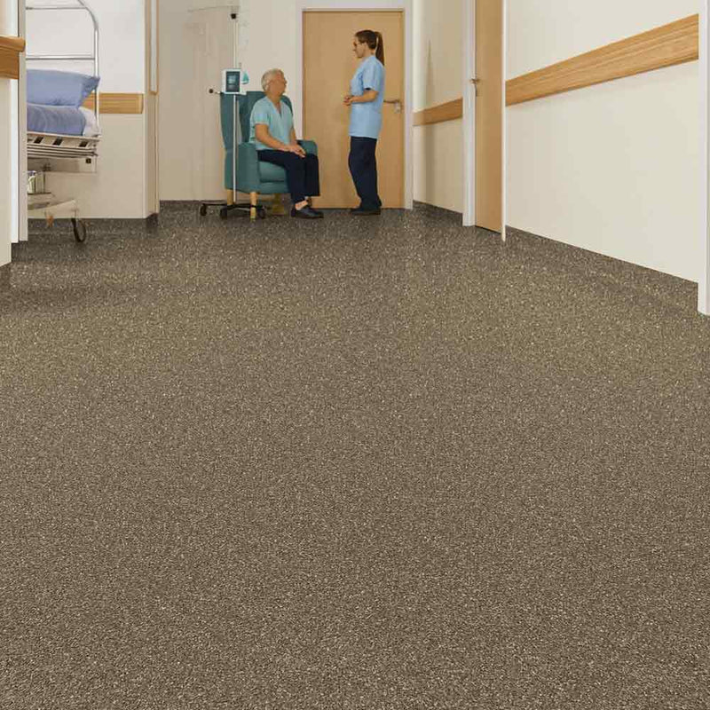 Zyrphan Florvantis Hazelnut – 2.4mm Adhesive‑Free Vinyl Flooring Roll