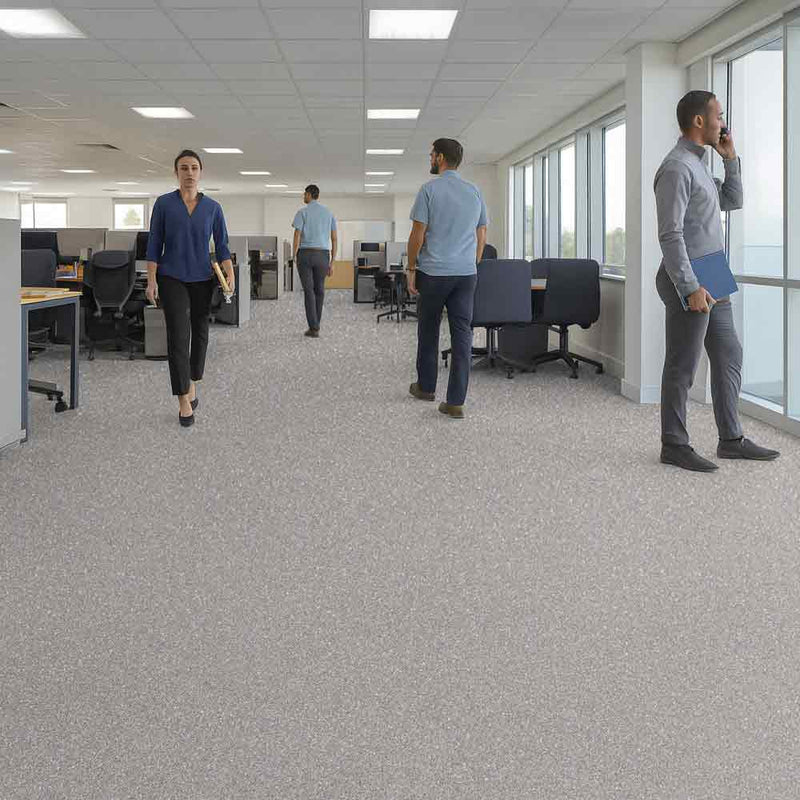 Zyrphan Florvantis Mocha Flooring Roll – Adhesive-Free, Low Slip, 15-Year Life