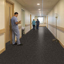 Zyrphan Florvantis Safety Flooring Roll – Adhesive-Free, Low Slip, Black Sand