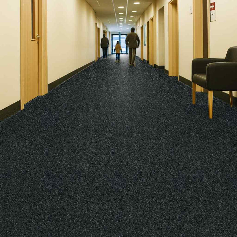 Zyrphan Gripfirmo Flooring Roll – Black, Slip-Resistant, 2mm Vinyl
