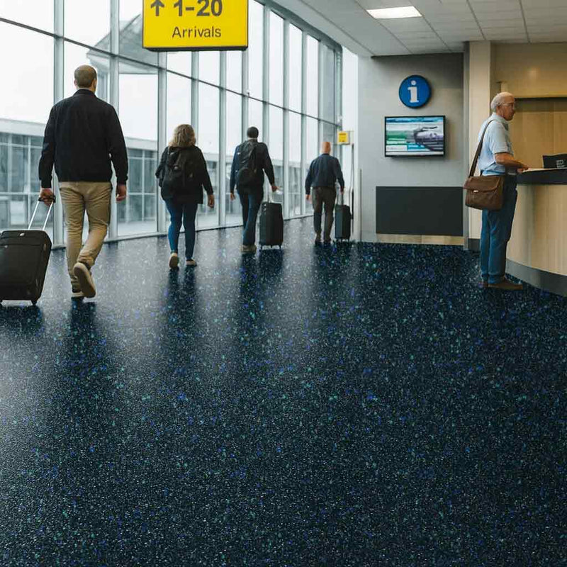 Zyrphan Gripfirmo Flooring Roll – Nightfall, Slip-Resistant, 2mm Vinyl