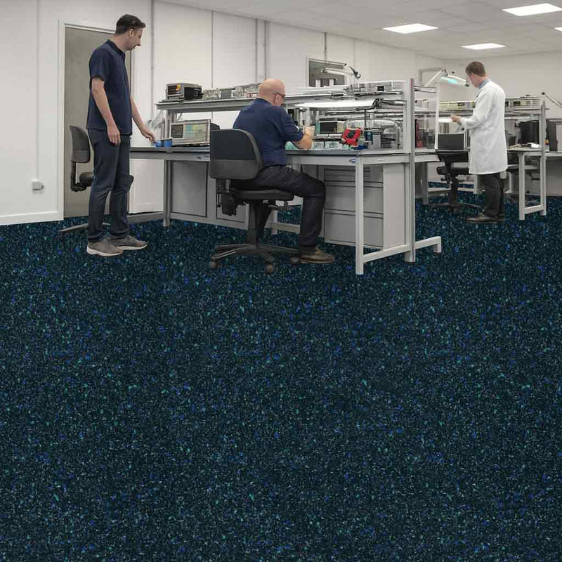 Zyrphan Gripfirmo Flooring Roll – Nightfall, Slip-Resistant, 2mm Vinyl