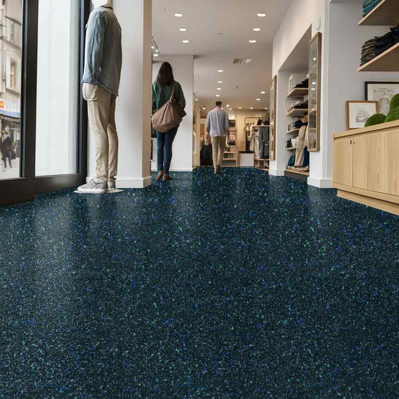 Zyrphan Gripfirmo Flooring Roll – Nightfall, Slip-Resistant, 2mm Vinyl
