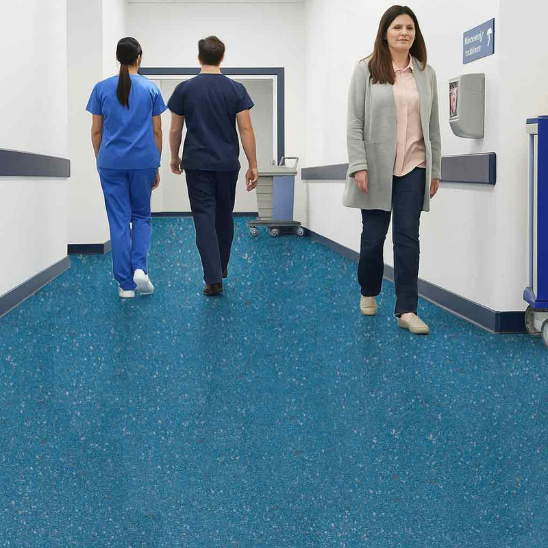 Zyrphan Gripfirmo Safety Flooring Roll - River, 2mm, 15yr Lifespan