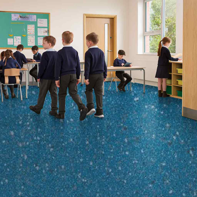 Zyrphan Gripfirmo Safety Flooring Roll - River, 2mm, 15yr Lifespan