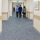 Zyrphan Gripfirmo Safety Flooring Roll – Rock, Slip-Resistant, 2mm