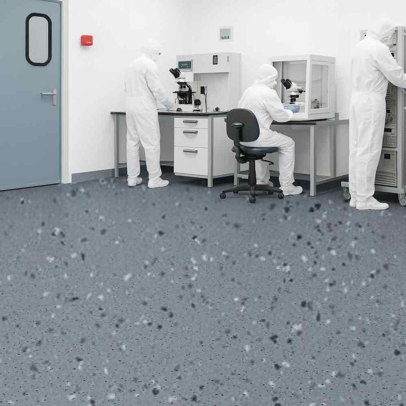 Zyrphan Gripfirmo Safety Flooring Roll – Rock, Slip-Resistant, 2mm