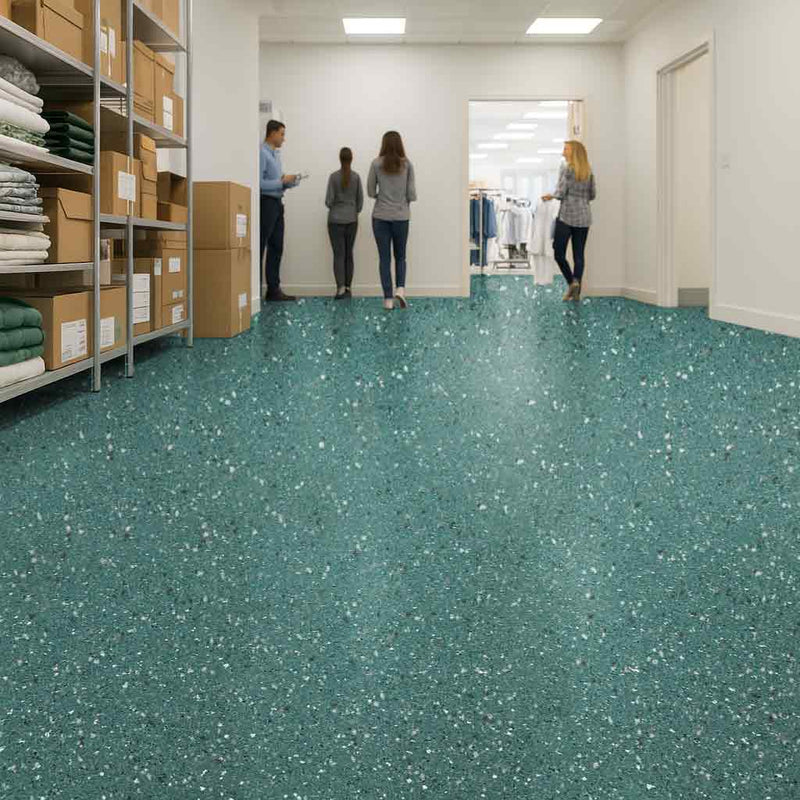 Zyrphan Gripfirmo Safety Flooring Roll – Tarragon, 2mm, Durable Grip