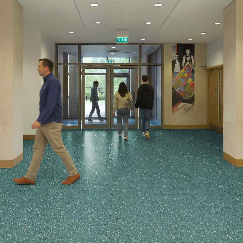 Zyrphan Gripfirmo Safety Flooring Roll – Tarragon, 2mm, Durable Grip