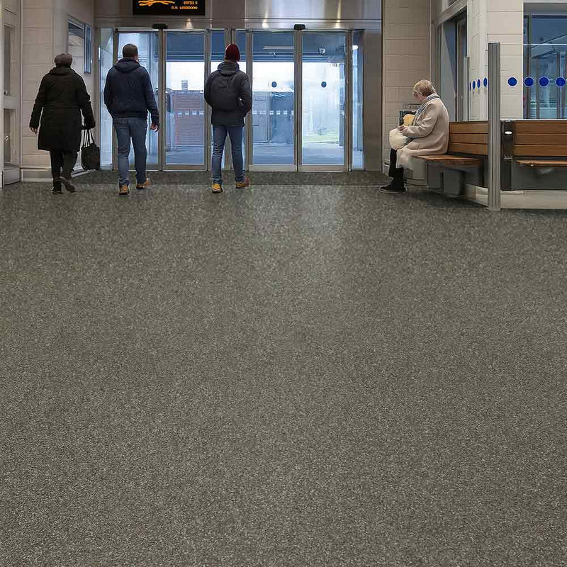 Zyrphan Gripfirmo Safety Flooring Roll – Tundra, 2mm, Slip-Resistant
