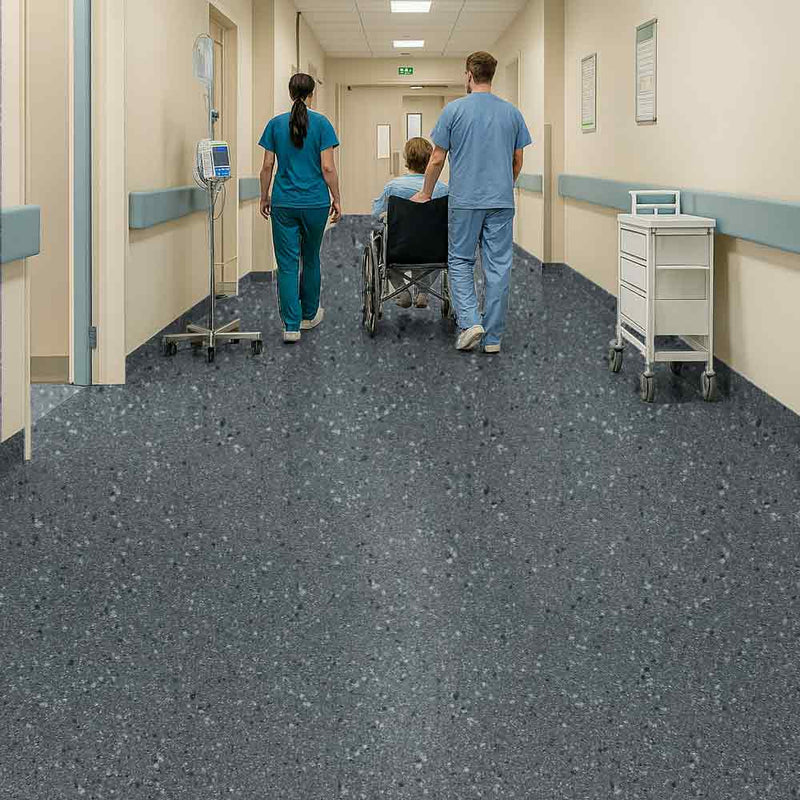 Zyrphan Gripfirmo Safety Flooring Roll – Whale, Slip-Resistant, 2mm