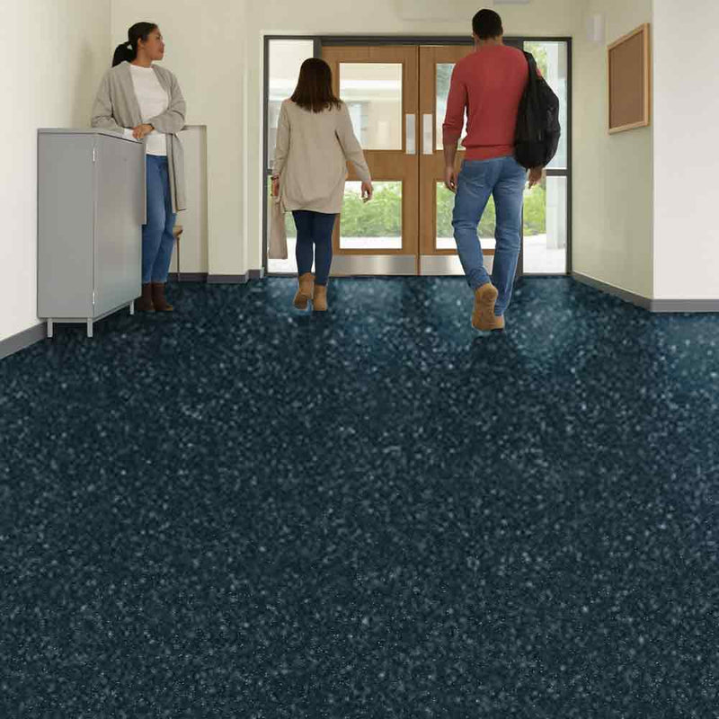 Zyrphan Gripfirmo Safety Vinyl Roll – Midnight, 2mm, 15yr Lifespan
