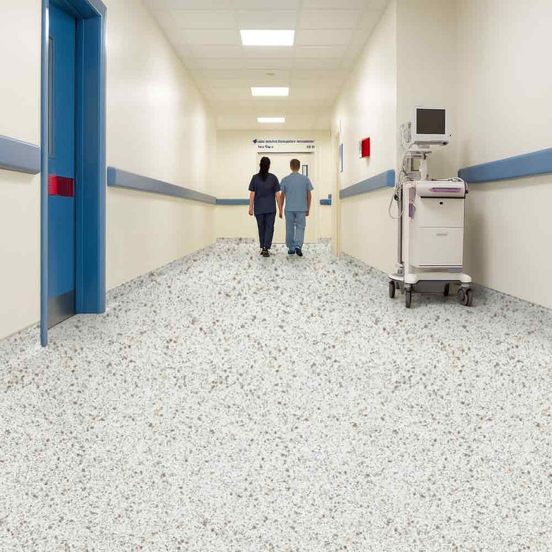 Zyrphan Gripfirmo Safety Flooring Roll – Slip Resistant, Winter, 2mm
