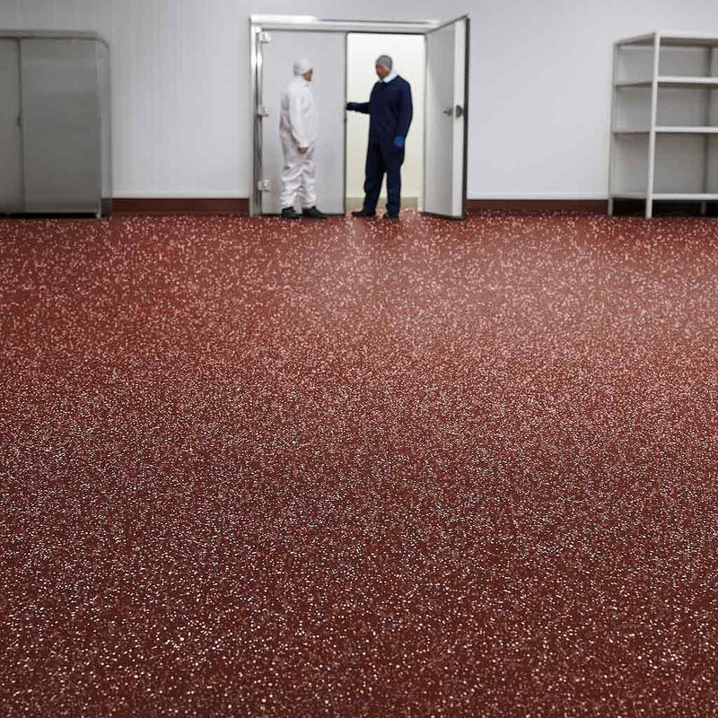 Zyrphan Stronexia Safety Flooring Roll – 3mm, Anti-Slip, Russet