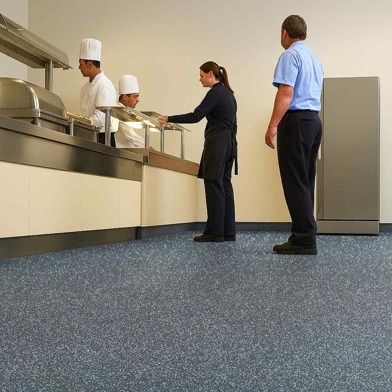Zyrphan Stronexia Safety Flooring Roll Dolphin, 3mm, Slip-Resistant