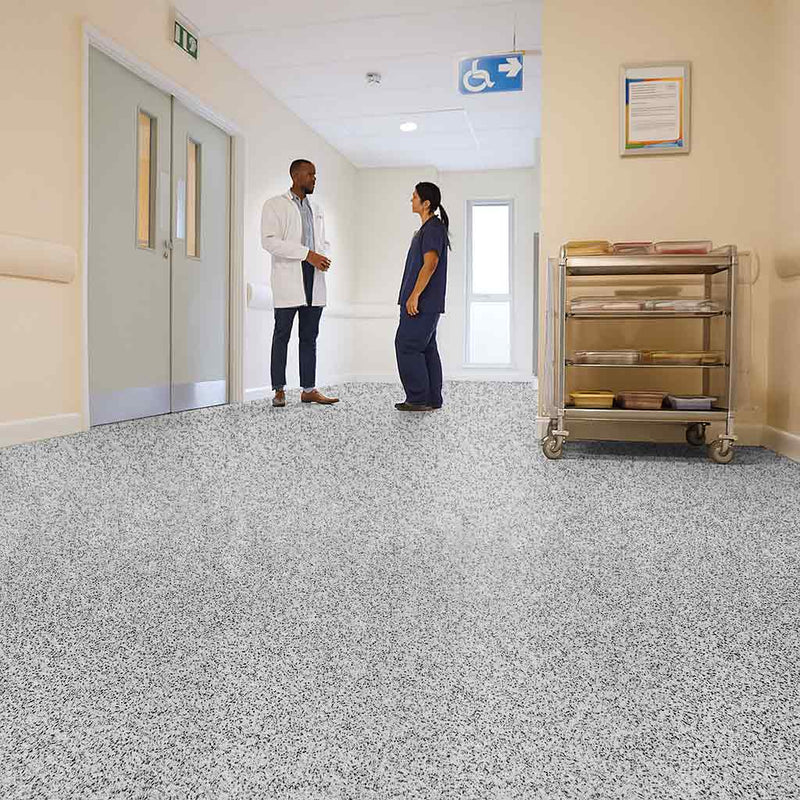 Zyrphan Stronexia Safety Flooring – Star, 3mm Roll, 25-Year Slip-Resist