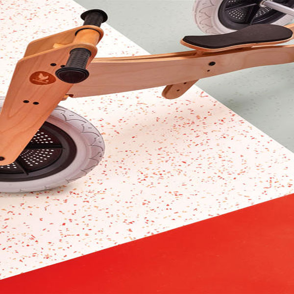 Tarkett Tapiflex Platinium Melt Coral Commercial Grade Heterogeneous Vinyl Safety Flooring Roll