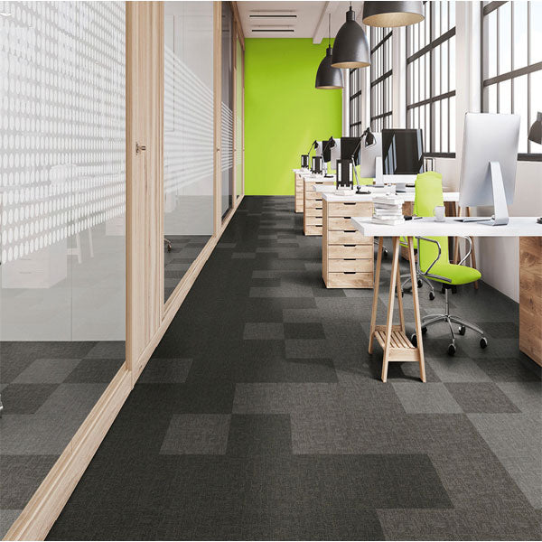 Streetwise Style Trend Tempo Textured Loop Pile Carpet Tile